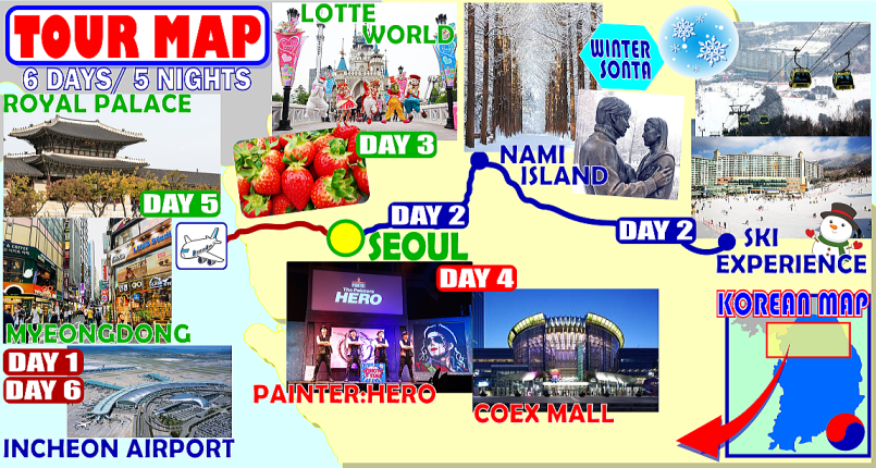 SEOUL KOREA PACKAGE TOURS Philippine Japan Visa Reli Tours Travel