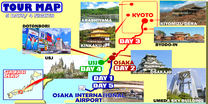 osaka tour package philippines