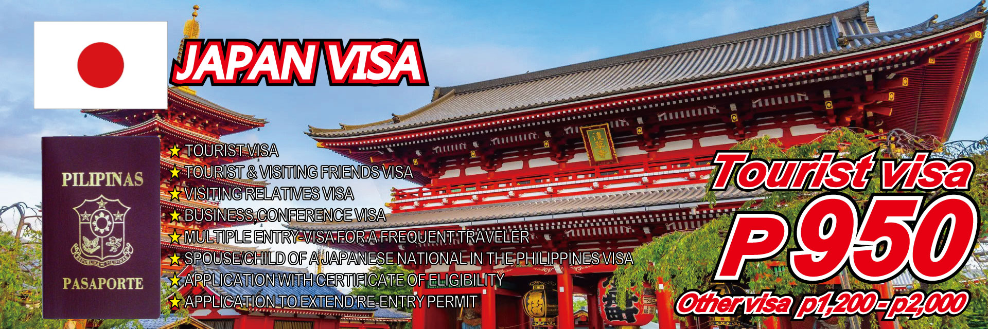 reli tours megamall japan visa